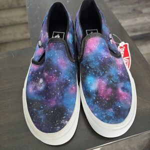Vans women's size 7  galaxy